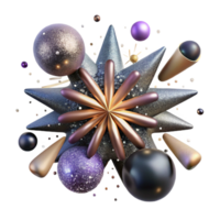 dramatic rustic Sparkle Effect with Starburst Transparent Background original png