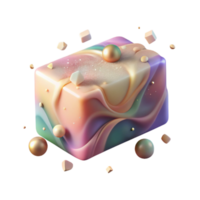elegant rustic Handmade Soap Transparent Background Natural Ingredients genuine png