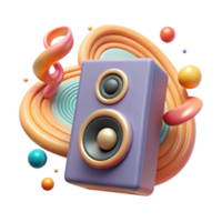 extraordinary traditional Speaker Icon with Sound Waves Cutout authentic png