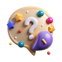 wonderful modern Speech Bubble with Question Mark in Different Languages Transparent Background genuine png