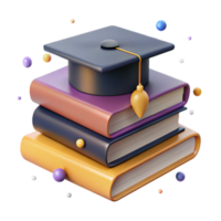 wonderful contemporary Stack of Books with Eyeglasses Cutout detailed png
