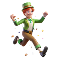 serene contemporary Irish Step Dancer Flying Feet Motion Blur Transparent Background premium png
