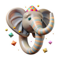extraordinary creative Sumatran Elephant Trunk Detail Isolated Element premium png