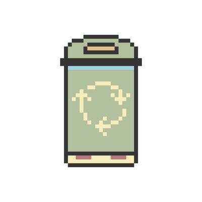 trash bin waste