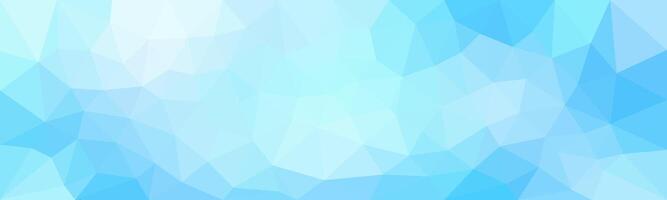 A serene, light blue polygonal mosaic creating a smooth, crystalline abstract texture. vector