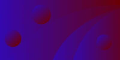Dark purple and blue gradient 3D background with abstract curves. Simple and elegant wave pattern concept. Eps10 vector