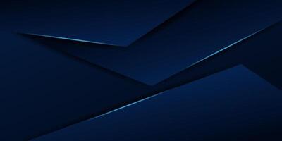 Abstract futuristic dark blue background with light and shadow. Eps10 vector