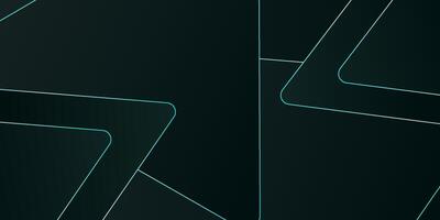 Abstract dark green triangle background. Simple light line and triangle overlapping shape pattern background. Eps10 vector
