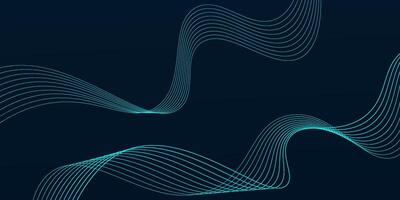 Abstract blue background with wavy spiral light texture. illustration for presentation design with modern futuristic technology and corporate concept. eps10 vector