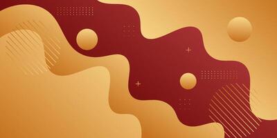 Minimalist background with dominant red and orange colors, can be used in wallpaper, backdrop, banner, digital and others. eps10. vector