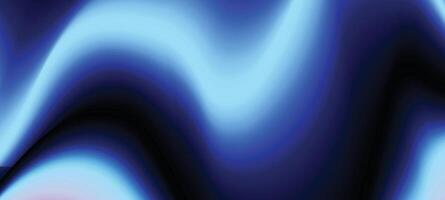 Blue Artistic Abstract Design with Liquid Fluid Shapes vector