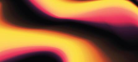 Abstract Wave Gradient Background with Soft Blurred Fluid Shapes vector
