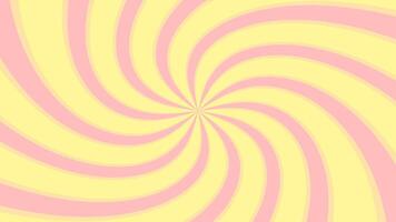 spiral and swirl zoom pink yellow pastel color effect for comics background, twist zoom light ray yellow pink soft shiny star pastel color, distorted shiny soft pink rays burst zoom and spiral twist vector