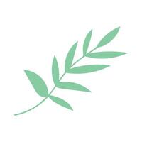 simple leaves, a leaf graphic green clip art vector