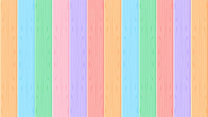 wooden wall pastel soft color for background, multi color wooden wall strip, rainbow colored soft wooden, colorful pastel wood planks and rods slat, wood floor texture soft colors