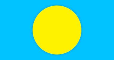circle yellow on light blue for banner simple background, copy space, paper circle yellow and light blue color for background vector