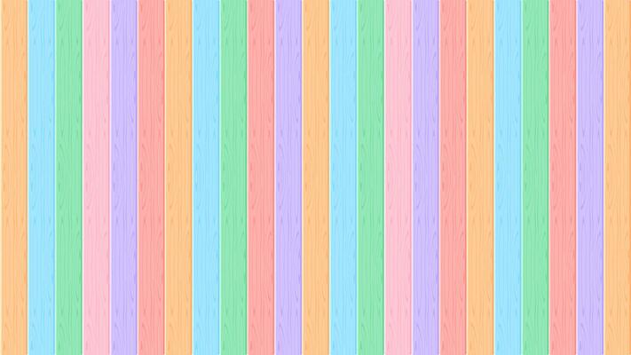 wooden wall pastel soft color for background, multi color wooden wall strip, rainbow colored soft wooden, colorful pastel wood planks and rods slat, wood floor texture soft color