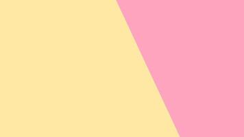 pink yellow color pastel soft for background, simple pink pastel and yellow in top view, minimalism flat two tone soft color for banner background vector