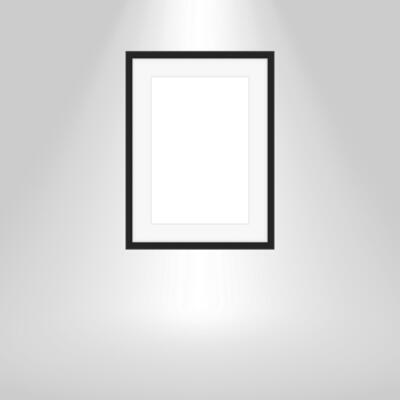 wood frames on gray wall, portrait black wooden frame, mock up template picture frame, frames cute for photo, vintage wooden frames chic and luxury, mock-up frames for art gallery show and copy space