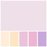 purple color palette soft pastel for template, simple purple color soft vector
