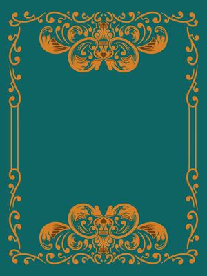 Ornamental Frame Design in Classic Style