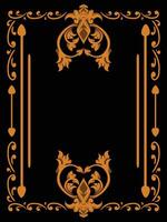Simple Ornamental Frame for Modern Use vector