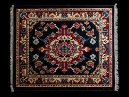 Intricate Designs on a Vintage Turkish Carpet photo