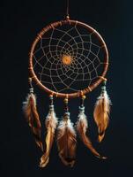 Authentic Dreamcatcher from Native American Culture.jpeg photo