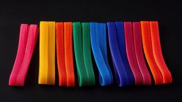 Resistance Bands with Multiple Strengths photo