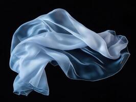 Softly Textured Foulard Draped photo