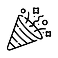 Get your hands on this creative line style icon of firecrackers vector
