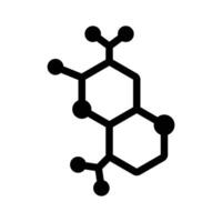 A handy glyph icon of compound structure, vector