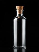 Bottles of Glass with Nature inspired Cork Lids.jpeg photo