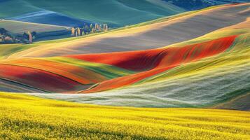 Pastoral Scene in Soft Strokes photo