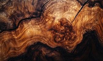 The image is of a piece of wood with a very rough and jagged texture photo