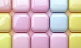 A colorful background with many different colored squares photo