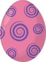 Easter Egg in Simple Design vector