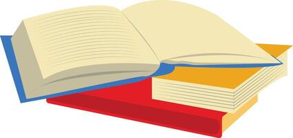 Stack of Education Book vector