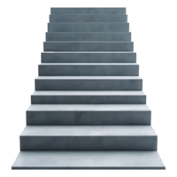 Isolated Stair Steps Image Ideal for Graphic Design and 3D Projects png