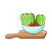 illustration of Healthy Cooking vector