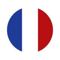 France flag icon isolate on white background vector
