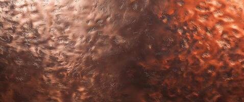 A close up of a wall with a red and brown color photo