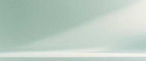Soft Gradient Background in Shades of Celadon and White for Design Use photo