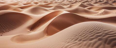 Sand dune shapes in natural color palette with flowing lines. photo