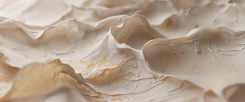 Creating Abstract Watercolor Beige Texture Background for Creative Design Projects photo
