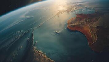 Africa and africa continent from space elements of this image furnished by nasa photo