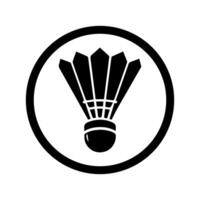 Badminton icon design vector