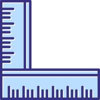 Ruler Icon Symbol Art vector