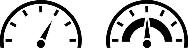 Speed indicator motor speed sign, Speedometer, tachometer icon, Internet car speed vector