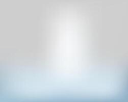 Abstract white and blue gradient color blur effect background. Wallpaper design vector